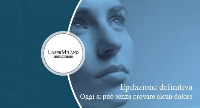 epilazione laser senza dolore