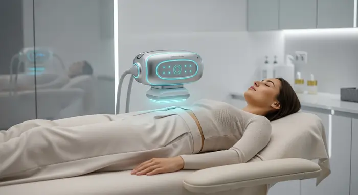 Una donna si sottopone a liposuzione non chirurgica | LaserMilano