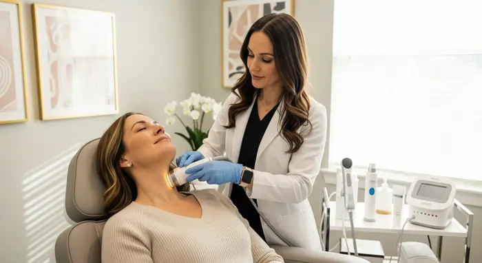 Ringiovanimento del collo, trattamento in centro medico estetico | LaserMilano