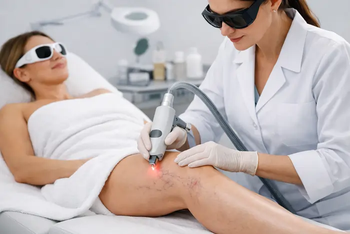 Laser capillari gambe: trattamenti, benefici e cosa aspettarsi | Laser Milano