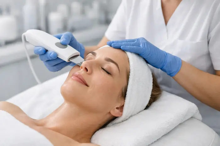 Pulizia del viso con ultrasuoni: tecnologia, benefici e funzionamento di un trattamento avanzato | Laser Milano