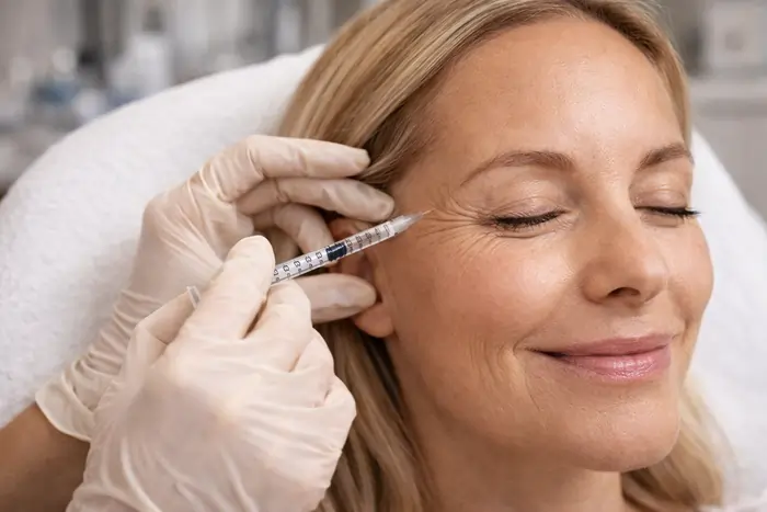 Un trattamento medico estetico col botox sulle zampe di gallina | Laser Milano